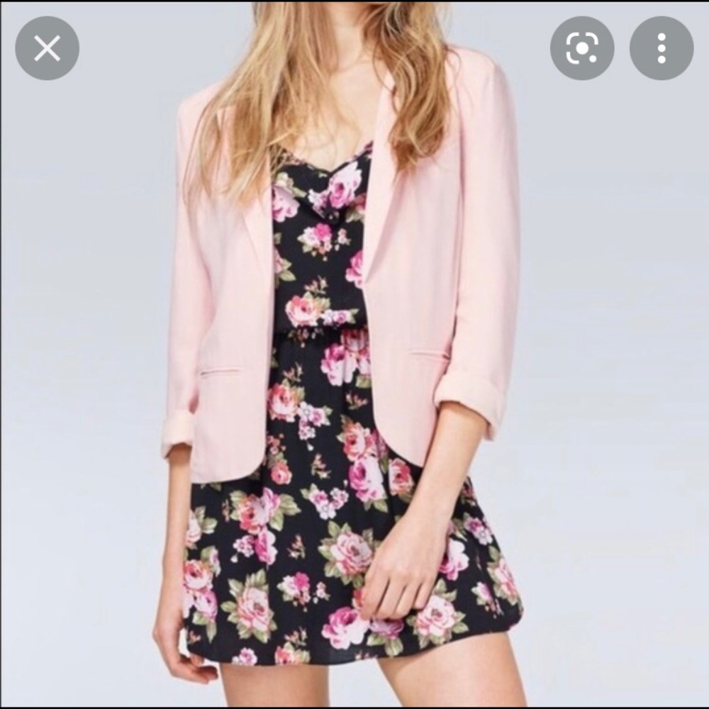 Aritzia Talula Kent Blazer Size 2 Light Pink